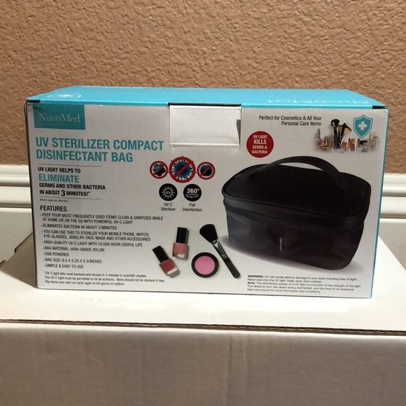 3/$15 SALE 💫 NWT NuvoMed UV Sterilizer Compact Disinfectant Bag - Picture 4 of 5